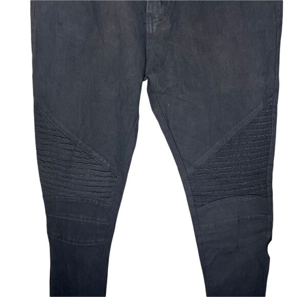Moto Ankle Zipper Pant Black Small NWT - Picture 3 of 7